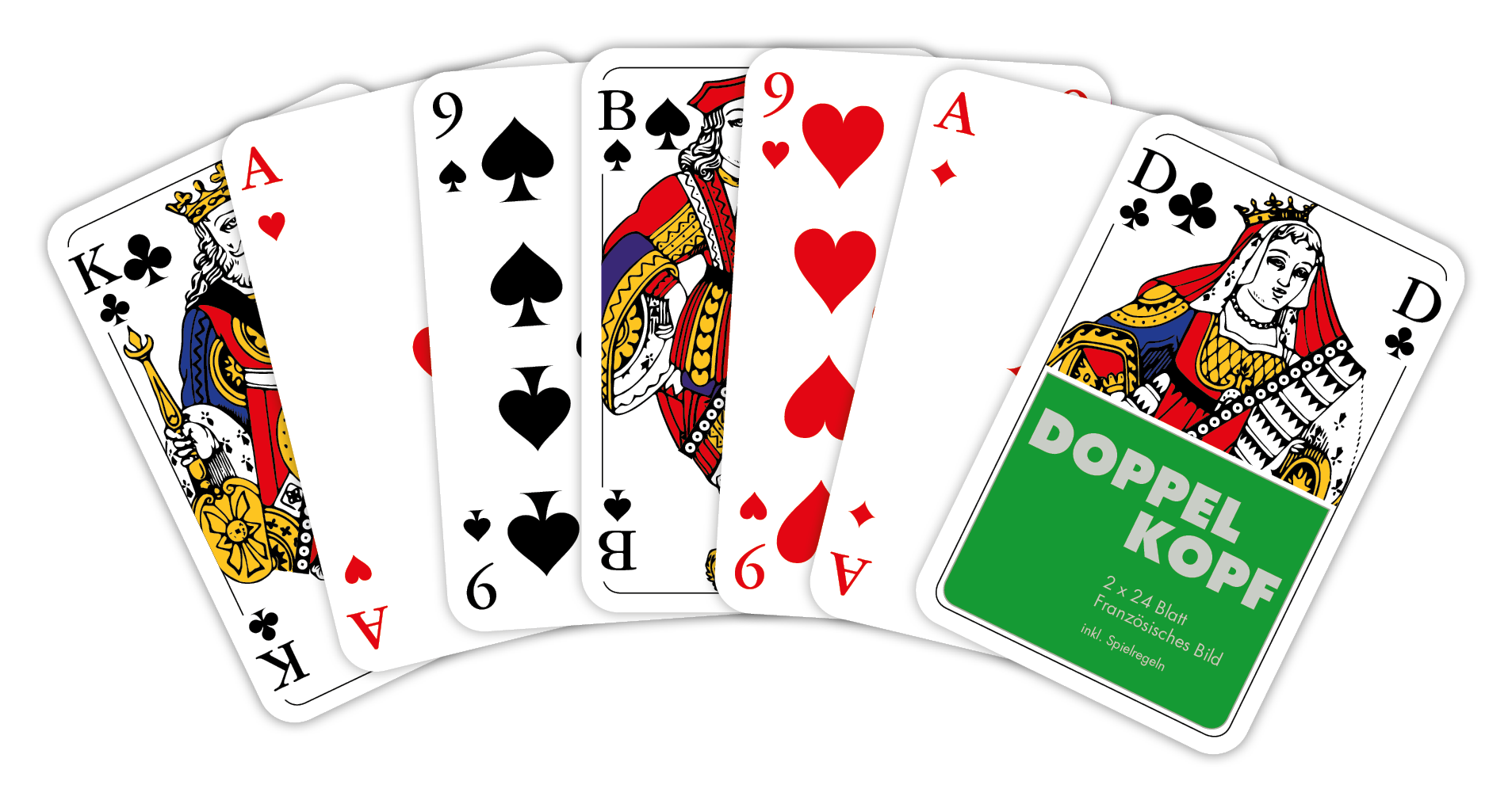 55er Spielkarten (z. B. Poker)